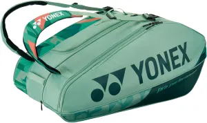 Yonex Pro 12 Pack Wide Racquet Bag Olive Green