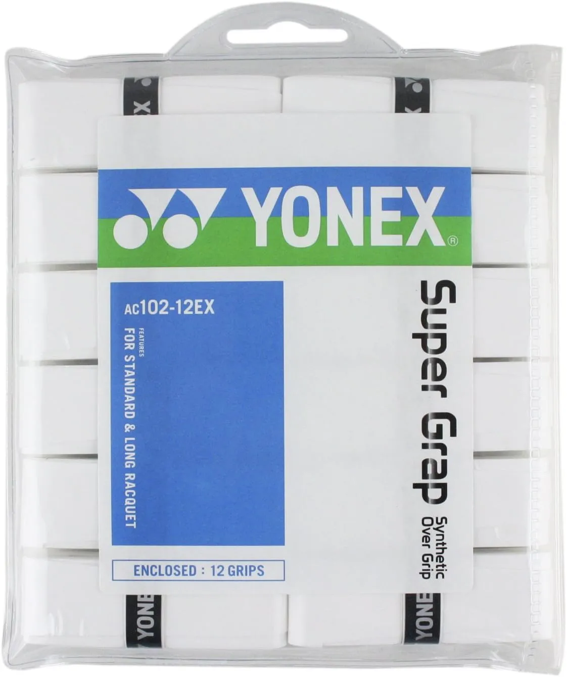 Yonex Super Grap - Pack of 12 - White
