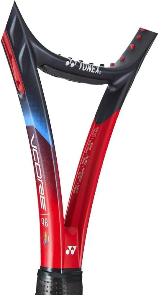 Yonex VCORE 98 Scarlet 7th Gen Tennis Racquet - Custom Options