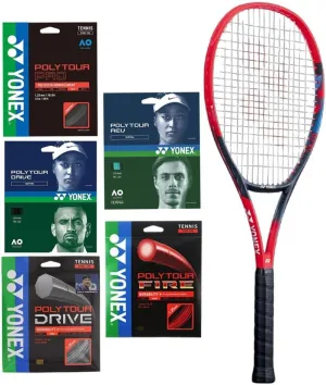 Yonex VCORE 98 Scarlet 7th Gen Tennis Racquet - Custom String Options