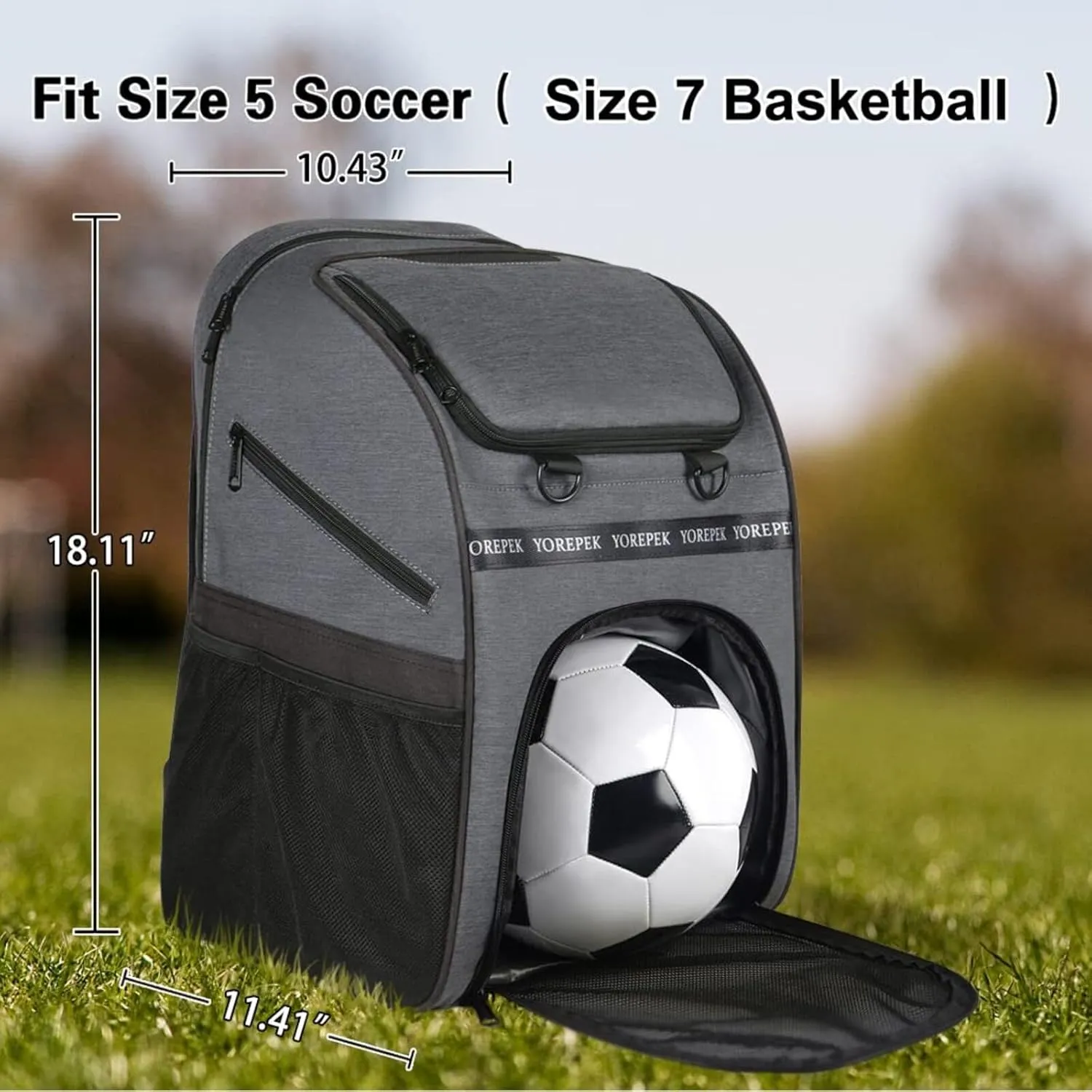 YOREPEK Basketball Bag, Large Basketball Backpack with Shoe Compartment and Ball Holder for daughter son, Water Resistant for Sport Training Equipment Fits Volleyball Gym Pink