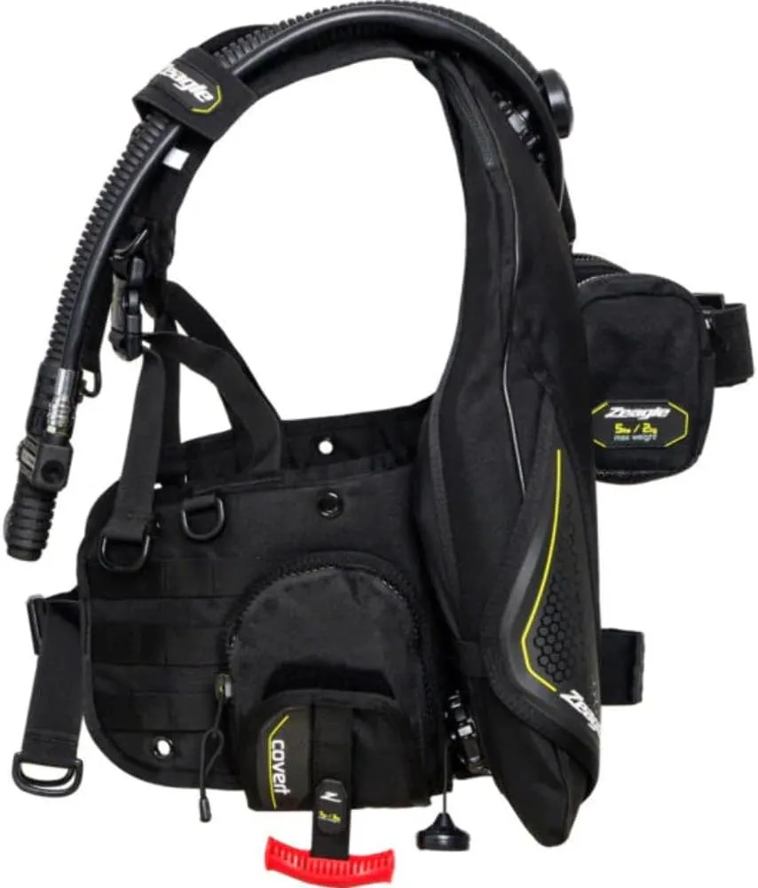 Zeagle Covert XT BCD | Durable and versaitle | MOLLE System - Modular, Lightweight, Load Carrying Equipment