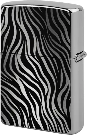 Zebra PrintLighter Case Waterproof Lighter Sleeve Lighters Protective Cover with Graffiti Design